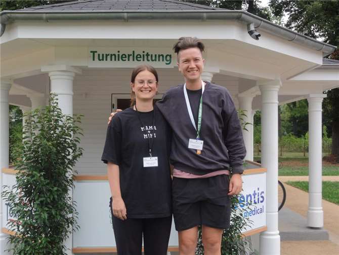 JohannaLambrich ist seit Jahren fester Bestandteil der Turnierleitung.  Foto: Luc De Smedt