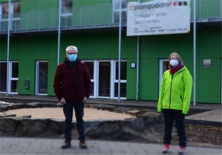 Johannes Fuhrmann Bündnis 90/Die Grünen Altenahr-Adenau und Birgit Stupp Landtagskandidatin Bündnis90/Die Grünen. Foto: privat