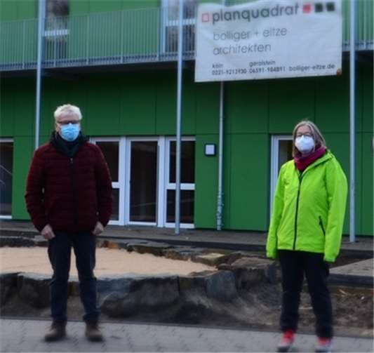 Johannes Fuhrmann Bündnis 90/Die Grünen Altenahr-Adenau und Birgit Stupp Landtagskandidatin Bündnis90/Die Grünen.Foto: privat