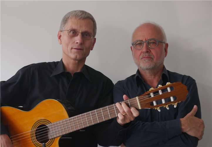 Johannes Göbel (li.) und Martin Mock treten am Samstag, 19. Januar im Köllenhof auf.privat