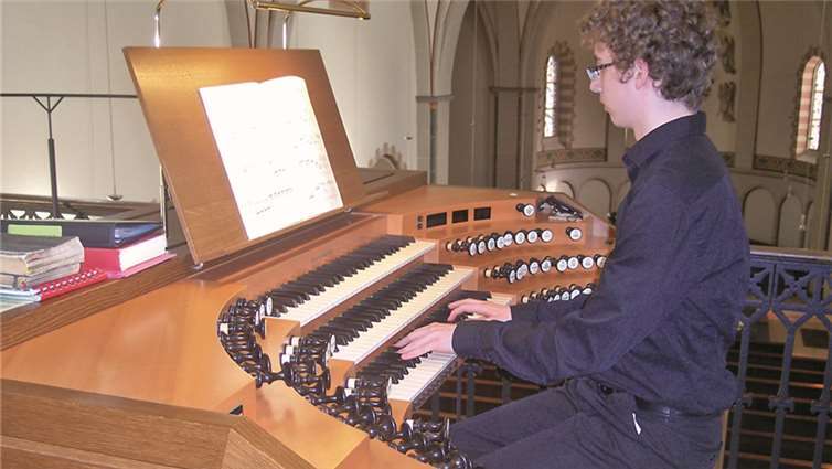 Johannes Lamprecht gibt ein Konzert anlässlich des 350. Geburtstages des norddeutschen Komponisten Nicolaus Bruhns. privat