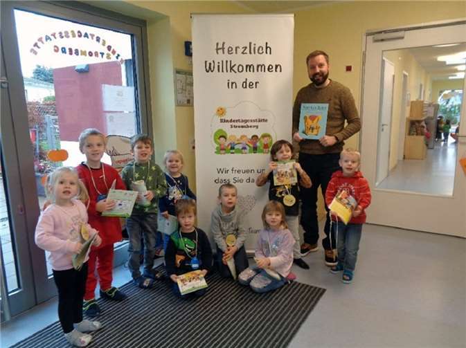 Johannes Wüst vom Bendorfer Buchladen war am bundesweiten Vorlesetag zu Gast.