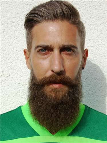 John Rausch musste nach 54 Minuten nach einer Gelb-Roten Karte vom Platz.Fotos: SK