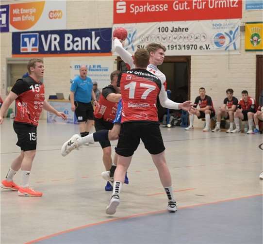 Jonas Brüggemann zeigte gegen Nieder-Olm eine starke Leistung und traf fünfmal.  Foto: Bernd Hunder