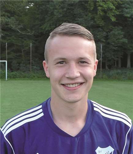 Jonas Großgarten, Torschütze zum 2:0. privat