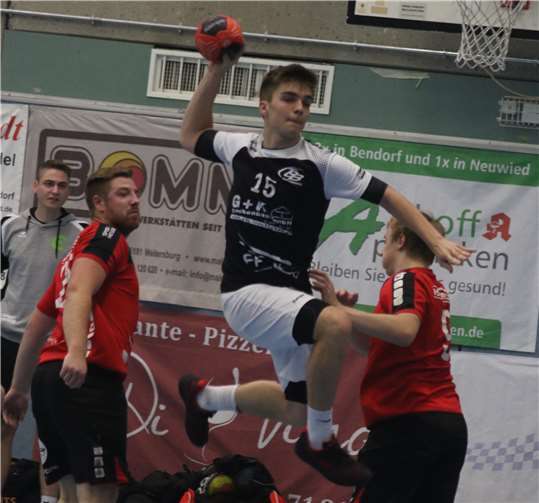 Jonas Kaltenbach am Ball. Privat