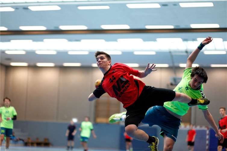 Jonas Kaltenbach zeigte eine starke Leistung im Saarland und erzielte 8 Tore.