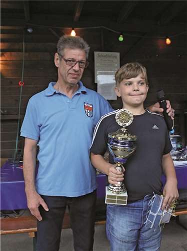 Jonas Pitzner setzte sich bei den Jugendlichen bis 16 Jahren durch. privat