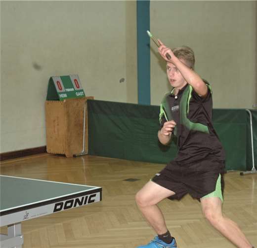 Jonas Sonntag von der SG Sinzig/Ehlingen holte sich den Titel im Jungen-Einzel. BL