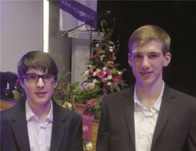 Jonas Wiesen (links) und Alexander Dietrich. privat