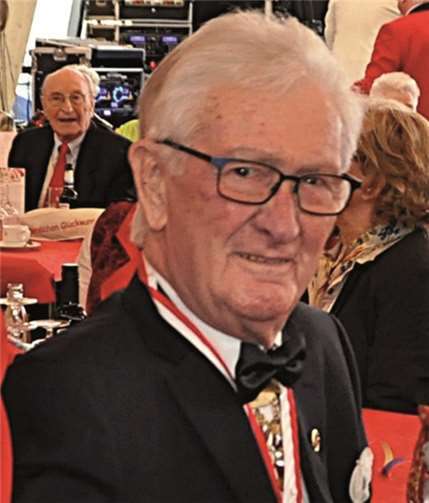 Josef Adams als amtierenden Prinz Josef I. in der Session 1957. privat