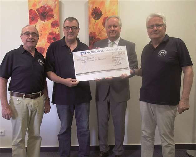 Josef Nonn, Wolfgang Thalwitzer, Kurt Müller, Rainer Backmann (v.l.). privat