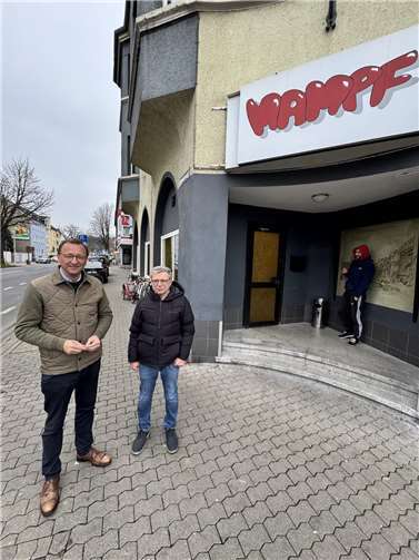 Josef Oster besuchte das Restaurant „Mampf“ in Koblenz-Lützel.