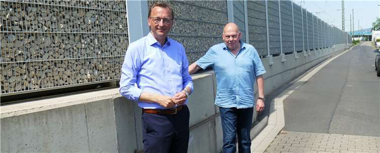 Josef Oster traf sich in Weißenthurm mit Rolf Papen.Foto: privat