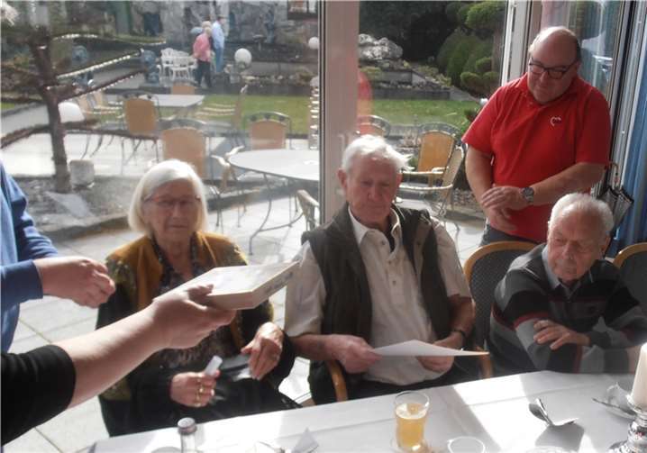 Josef Wald wurde für 25-jährige Mitgliedschaft geehrt. Fotos: privat