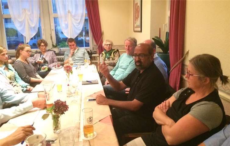 Josef Winkler zeigte sich erfreut über den hohen Anteil von Frauen im Kreisverband Ahrweiler der Grünen.privat