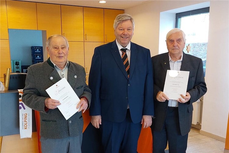 Josef Wisskirchen, Winfried Kraatz, Rolf Prinz.Foto: privat