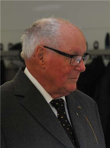 Jubilar Herbert Braunschädel singt seit 70 Jahren.