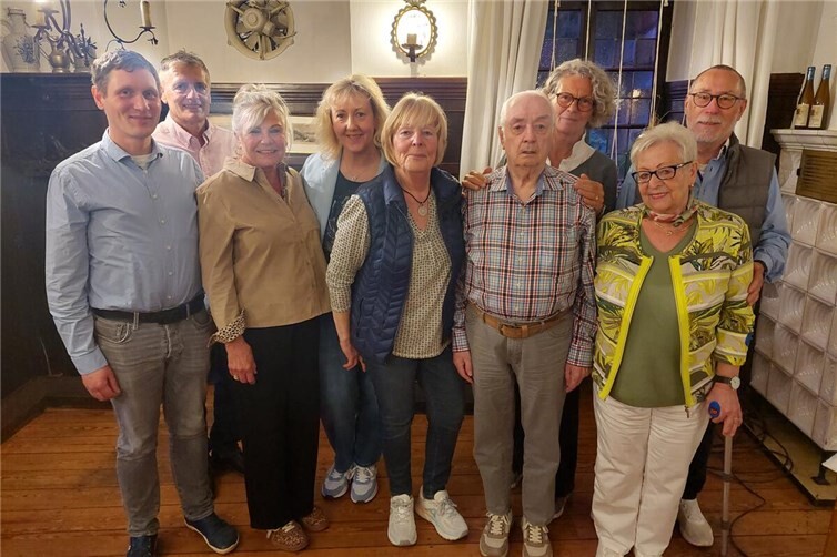 Jubilare und Vorstand Turnverein Bad Breisig