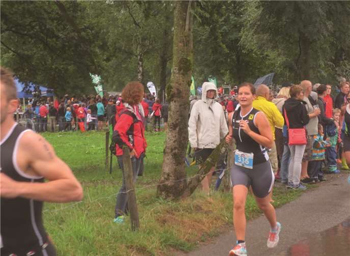 Judith auf der Zielgeraden.