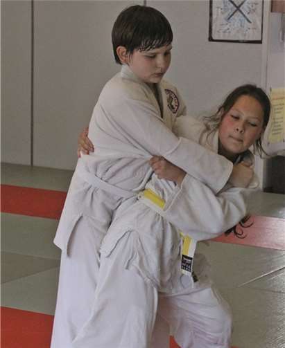 Judo macht Spaß - Wurf im Anfängertraining.privat