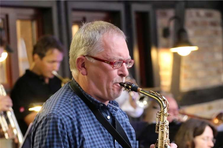 Jürgen Dietz am Saxophon.privat