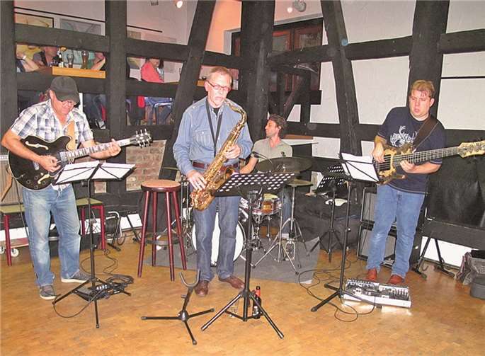 „Jürgen Dietz & friends“ beim Jazz im Köllenhof. Gemeinde Wachtberg