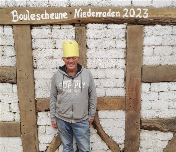 Jürgen Fleck ist Scheunenkönig der Spielsaison 2024/25.Foto: privat