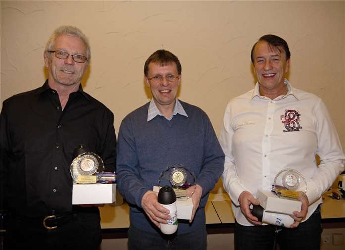 Jürgen Schmidt, Günter Krämer und Wolfgang Linden (v.li.).