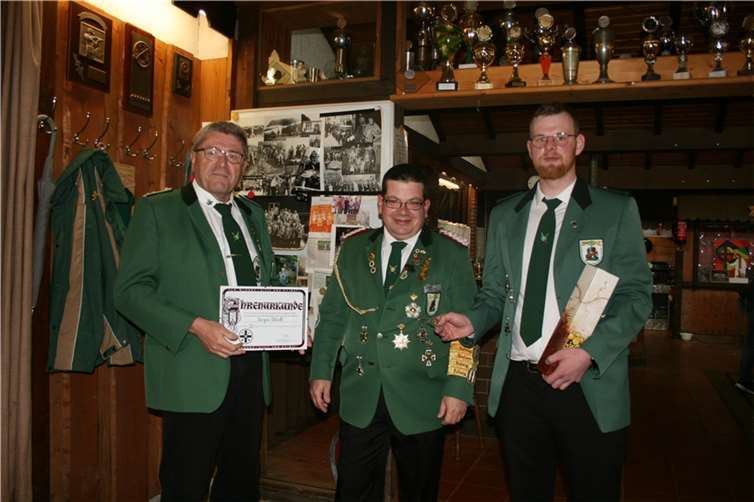 Jürgen Staudt wurde für 50-jährige Mitgliedschaft geehrt. Foto: privat