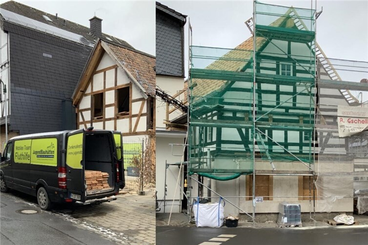 Jugendbauhütte in Dernau (rechts)