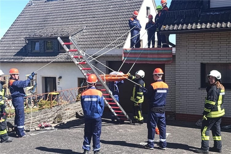 Jugendfeuerwehr im Einsatz
