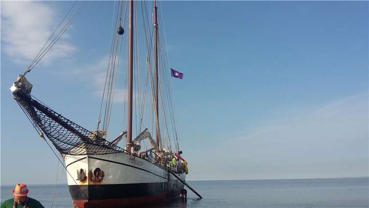 Jugendliche ab 16 Jahren werden gemeinsam mit einem erfahrenen Skipper und Matrosen die holländischen Gewässer, Häfen und Insel erkunden.Foto: privat