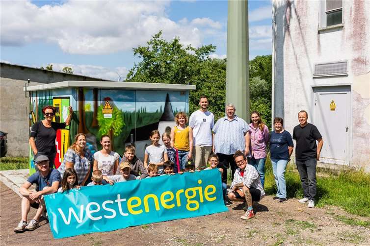 Jugendliche der Region konnten einen Einblick in die Kunst des Sprayens bekommen.  Foto: Anja Schindler