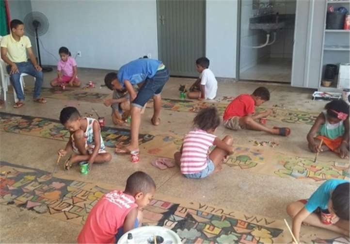 Jugendliche im KoBra-Jugendzentrum im Stadtviertel „Alfredo de Castro“ von RondonópolisFoto: privat