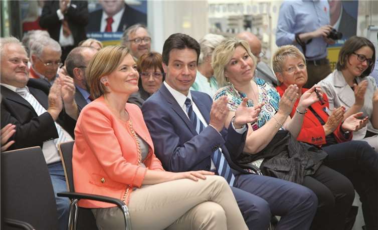 Julia Klöckner in Koblenz.Privat