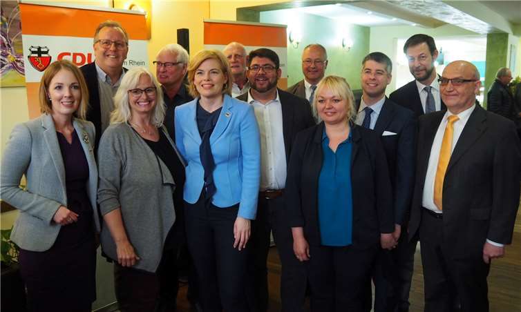 Julia Klöckner kam „Auf ein Eis“ nach Linz. Foto: privat