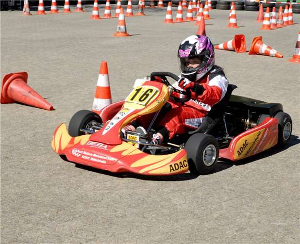 Julia Segura belegte den ersten Platz in der Altersklasse K1