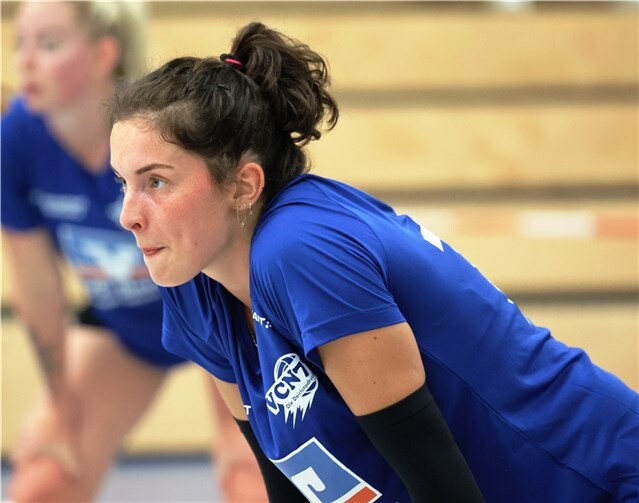 Julia Wenzel engagierte sich in der Saisonvorbereitung, konnte aber den Saisonstart nur vom Krankenbett aus verfolgen.Foto: J.Niebergall