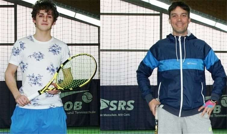 Julian Bauer (li) und Timo Müller stehen ab sofort als Tennis Trainer beim TC Steimel zur Verfügung. Foto: Westwood Tennis