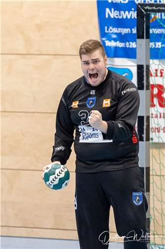 Julian Dannenberg hatte mit seinen vielen Paraden einen großen Anteil am Römerwaller Heimsieg.  Foto: Dietmar Walter photography