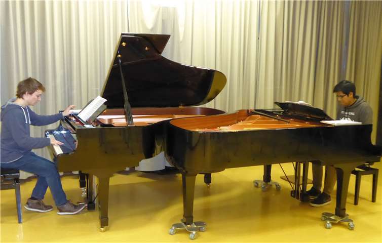 Julian Dockendorf und Carlos Arth gehören zu den Favoriten, sind ein eingespieltes Duo. GBA