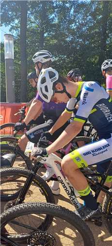 Julian Griebel am Start. Foto: privat