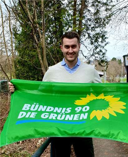 Julian Joswig kandidiert für den Bundestag.Foto: Bündnis90/Die Grünen
