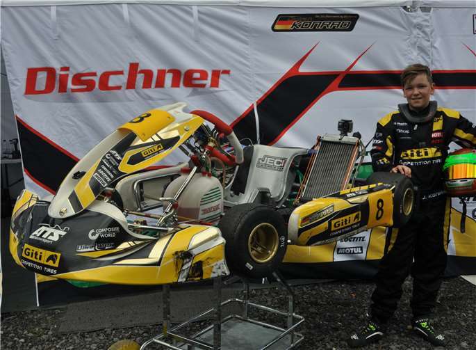 Julian Konrad überzeugte bei den ersten Rennen der Saison 2020. Foto: privat