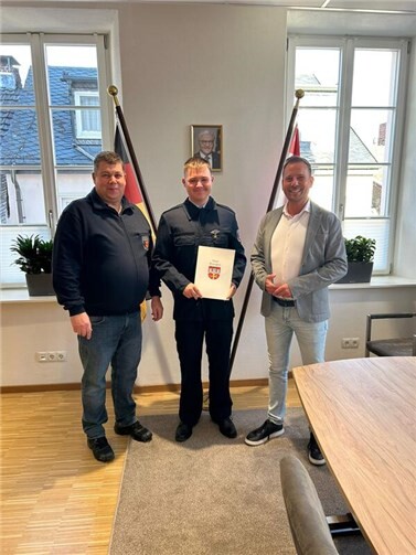 Julien Dudda wurde zum Dienst verpflichtet.  Foto: privat