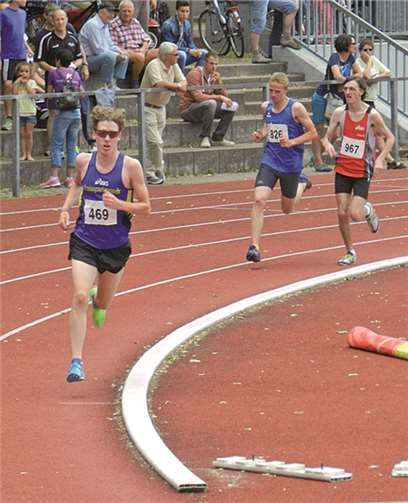 Julien Jeandree, 469, auf dem Weg zun ungefährdetem Siegprivat