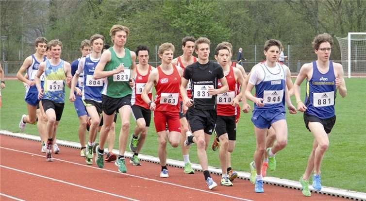 .Julien Jeandrée (881) gab die Führungsarbeit bis ins Ziel nicht ab. privat