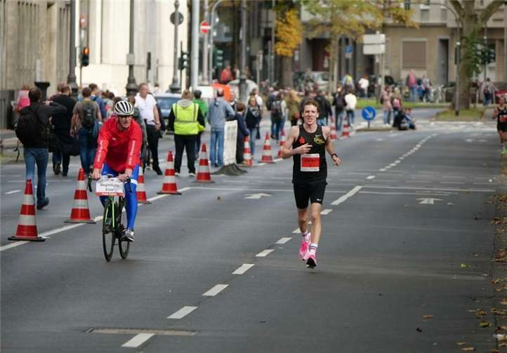 Julien Jeandrée beim Köln-Marathon.Foto: privat