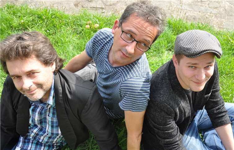 Julius Esser, Johannes Engel und Gerd Engel von "Stuss mit lustig". Foto: G. Engel
